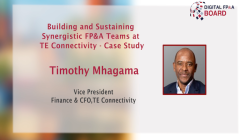 Building and Sustaining Synergistic FP&A Teams at TE Connectivity - Case Study